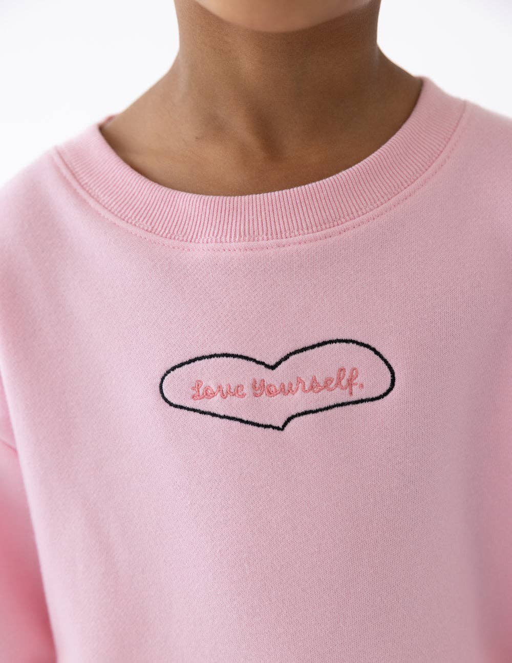 Love Yourself Kids Crewneck