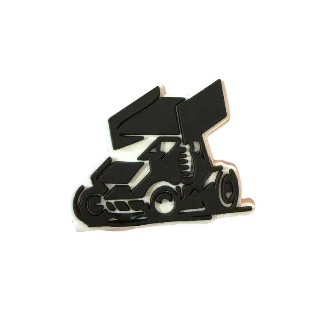 Sprint Car Croc Charm