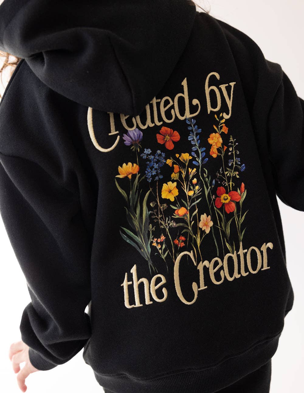 Created by the Creator Kids Hoodie