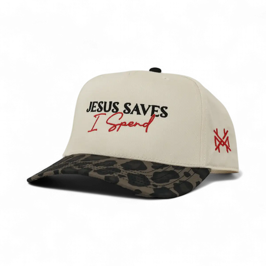 Jesus Saves I Spend Trucker Hat