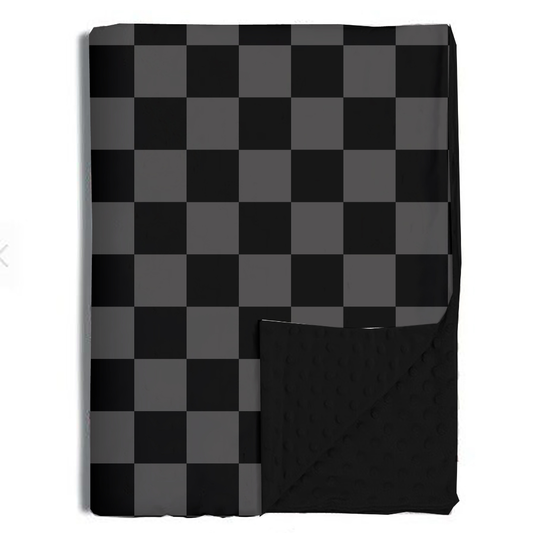 Stealth Checker Blankets / PREORDER: est shipping Nov 16 - Dec 9