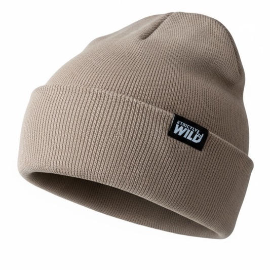 Trackside Tan Beanie