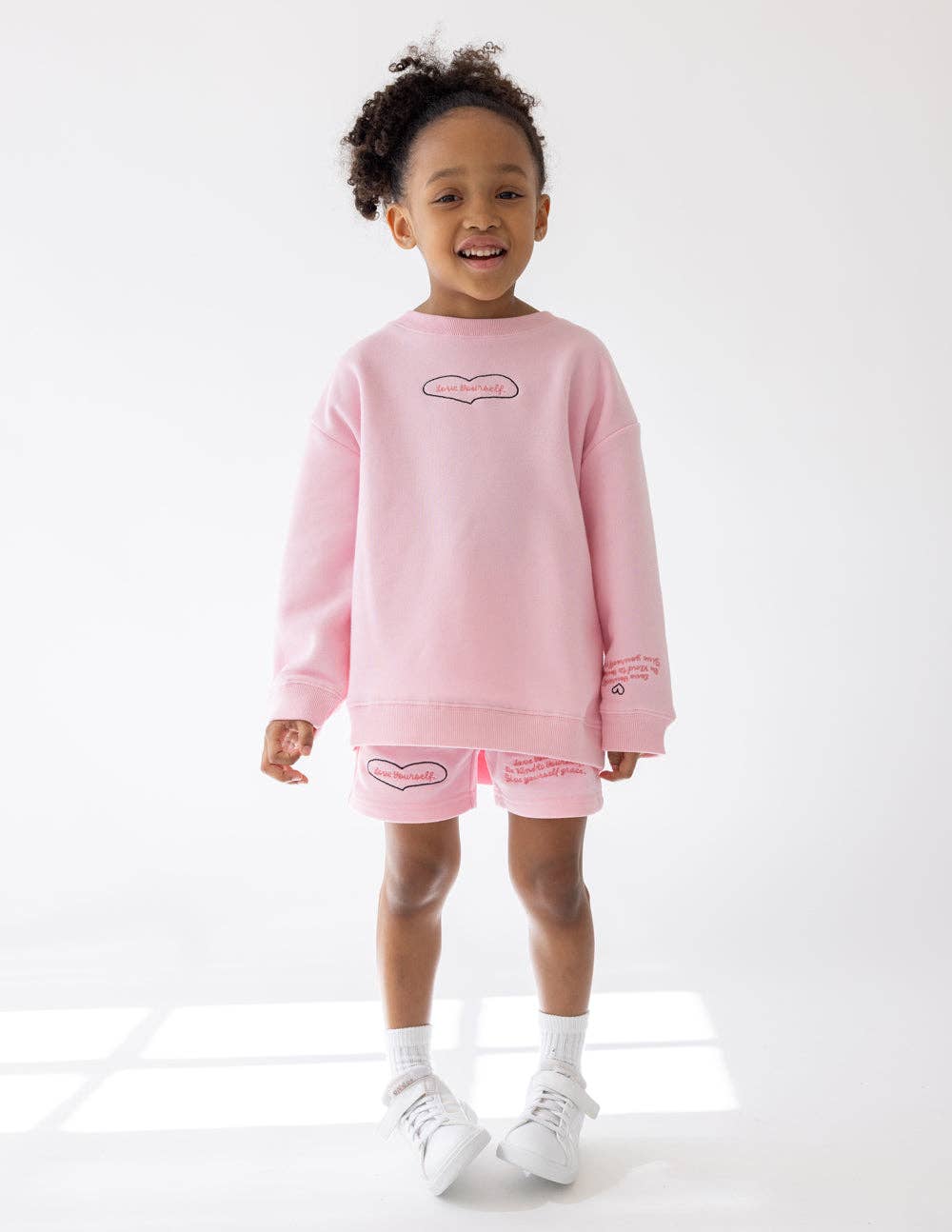 Love Yourself Kids Crewneck