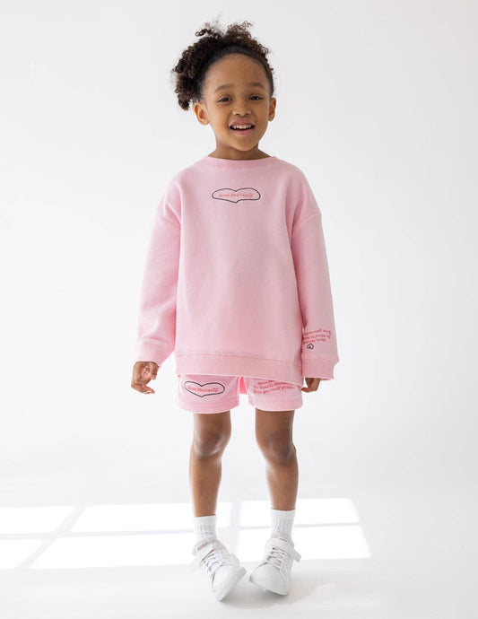 Love Yourself Kids Crewneck