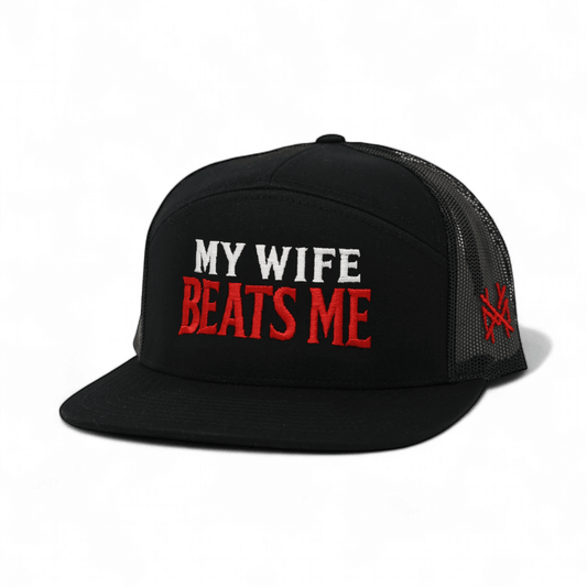 My Wife Beats Me Trucker Hat